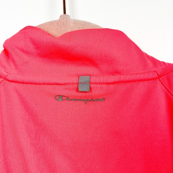 Champion Neon Pink Zip-Up Athletic Jacket - Picture 7 of 9